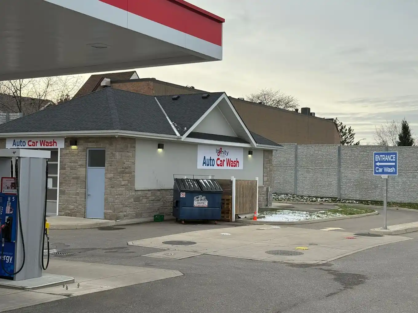 Gas station location