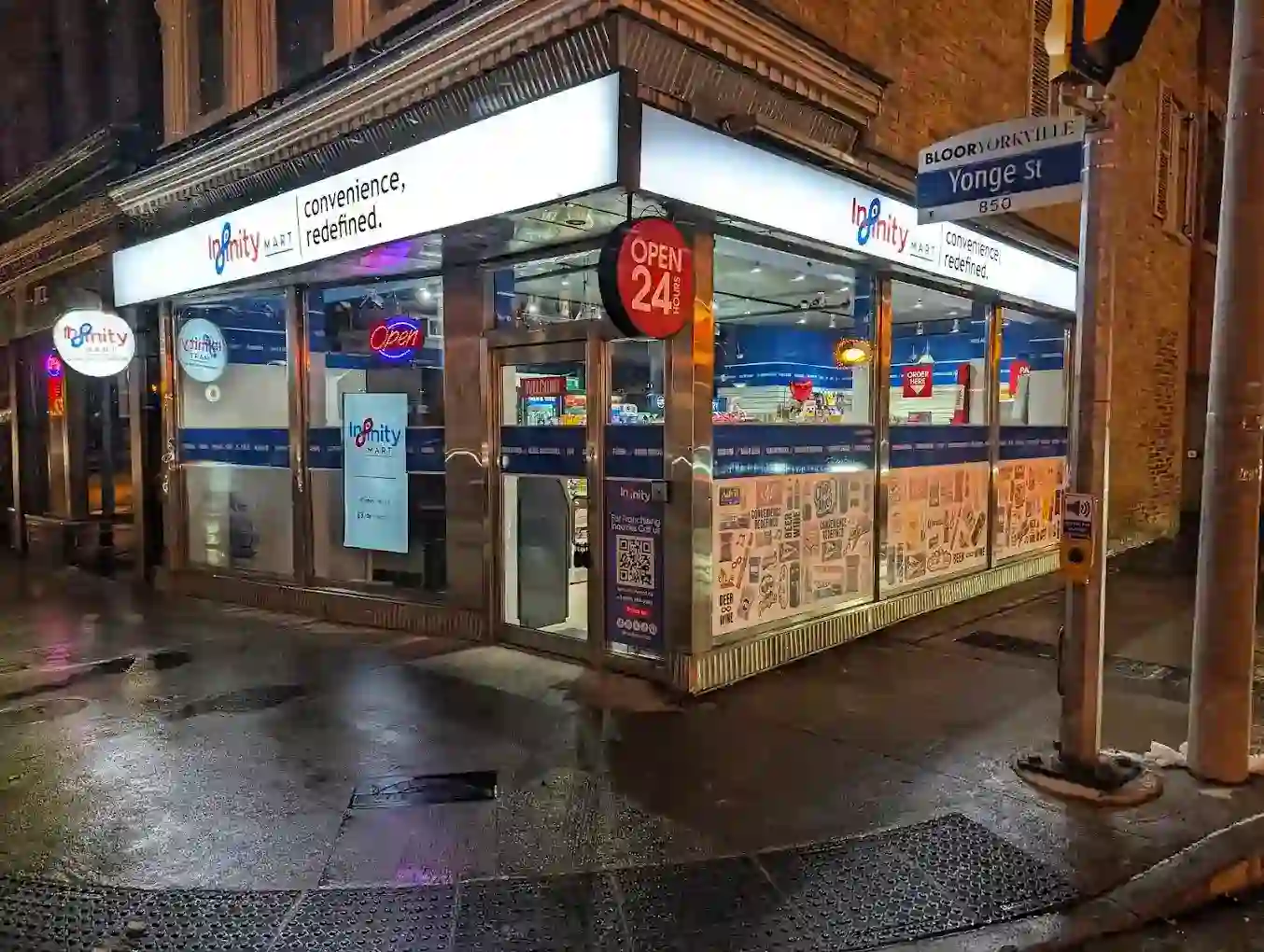 Infinity Mart storefront